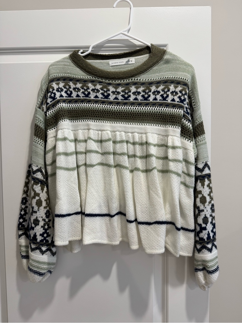 Altar’d State Babydoll Sweater - Picture 2 of 3
